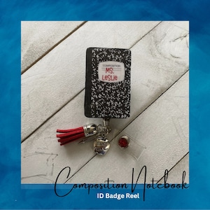 Compositie Notebook Badge Houder