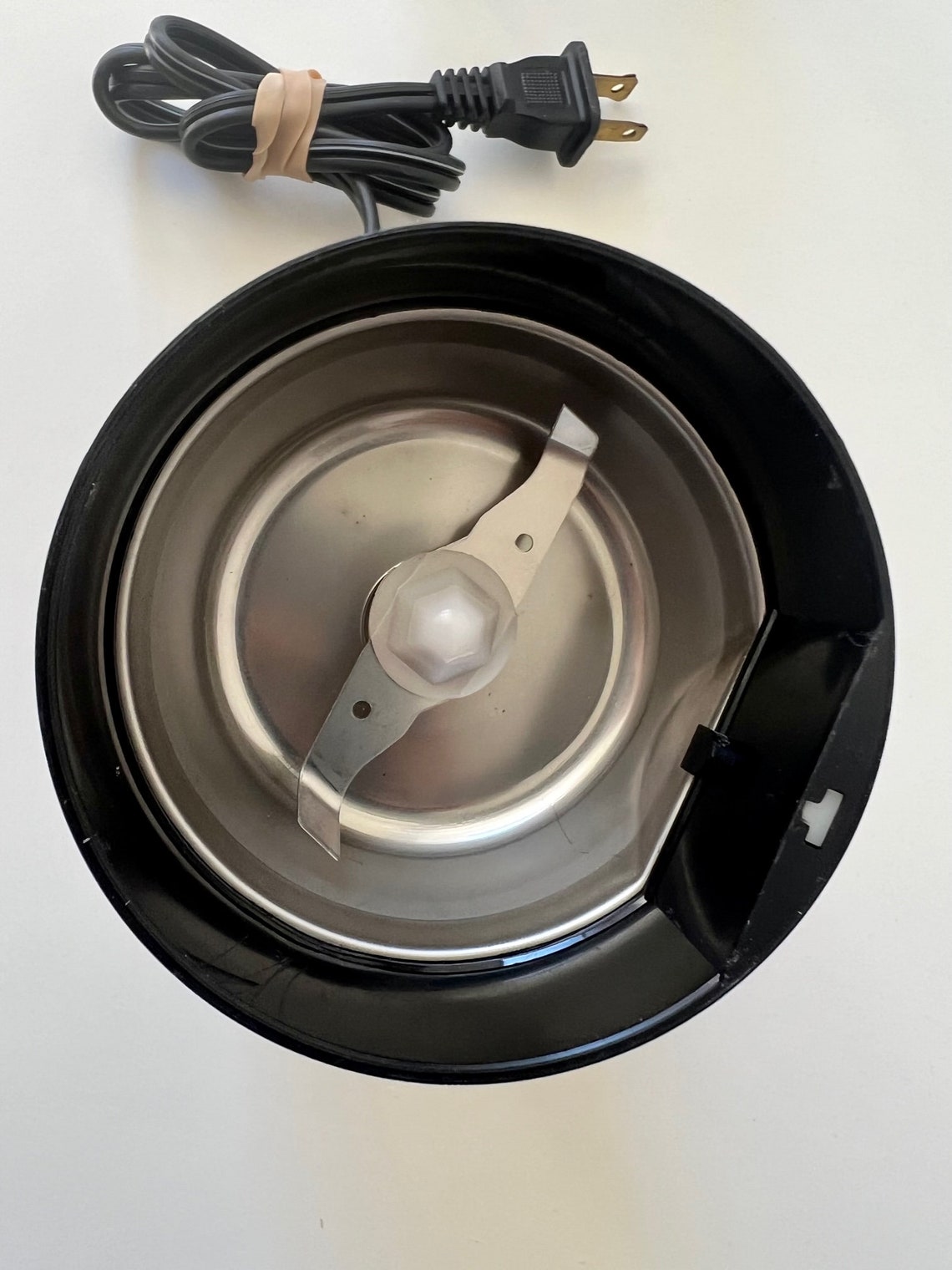 Vintage Braun Aromatic Coffee Grinder // Black // KSM2 // Made Etsy