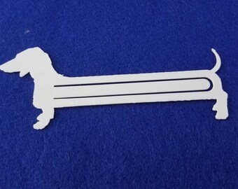 Dog bookmark, Bookmark, Dachshund, Weiner Dog