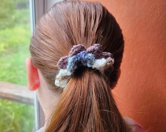 Crochet Hair Scrunchie, Handmade Hair Tie Back, Hair Scrunchie, Crochet Scrunchie, Crochet Hair Tie