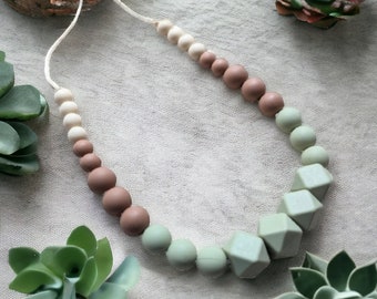 Collier d'allaitement 100% silicone