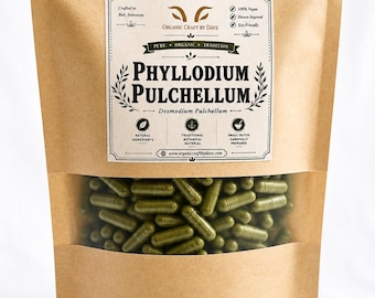 Gélules de Phyllodium Pulchellum | Extrait botanique | Gélules végétales | Créations biologiques par Dave