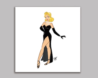 Fancy Lady #93 Art print