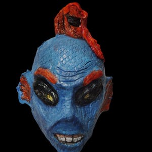 Handmade Undyne Head Wall Hanger