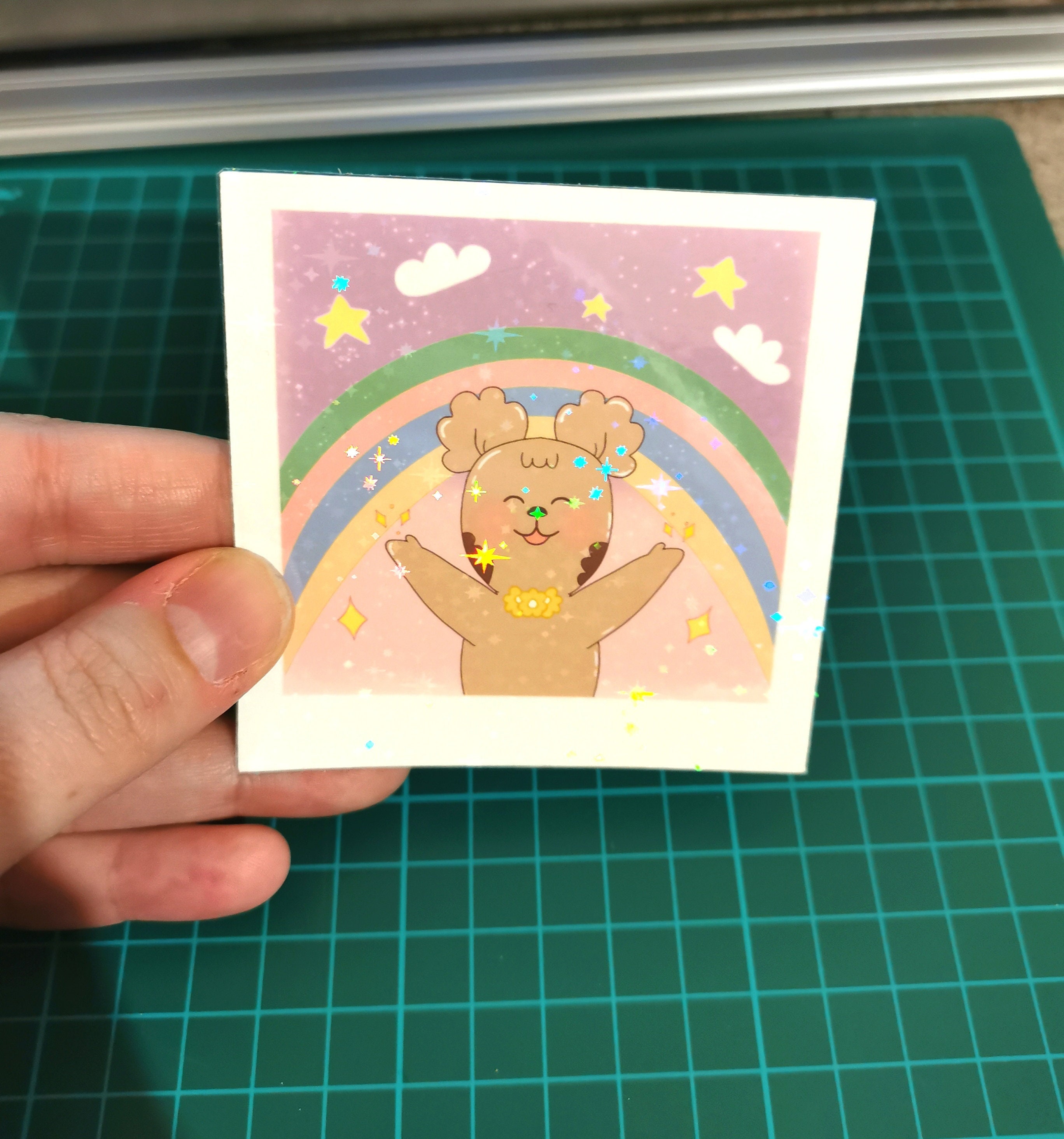 Polaroid August Happy Papier Étoilé