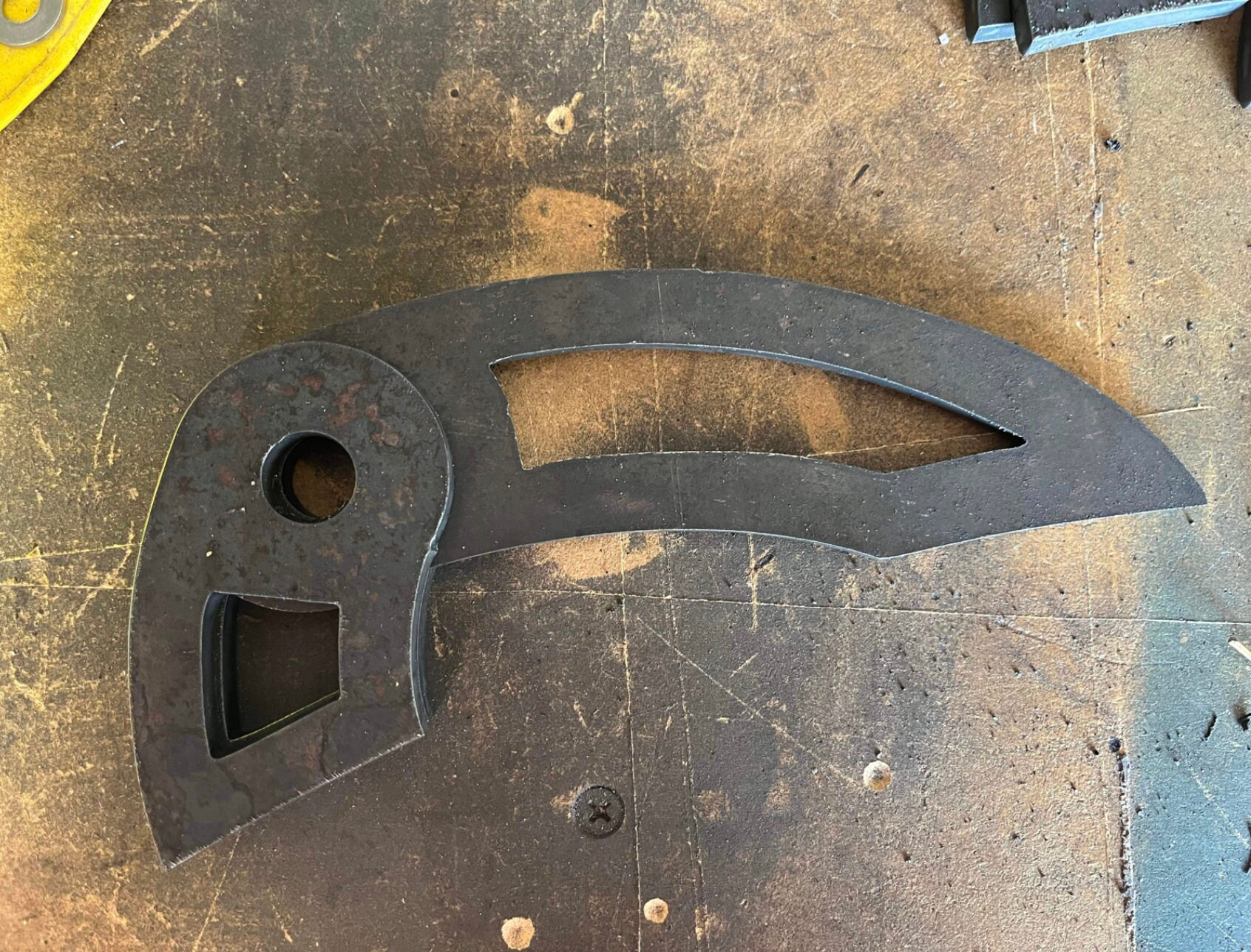 Smoker Hinge Bracket Digital Files DXF & SVG 2 Etsy