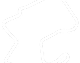 Laguna Seca Racetrack, Vector, Car, Emblem, SVG, Cut File, Print