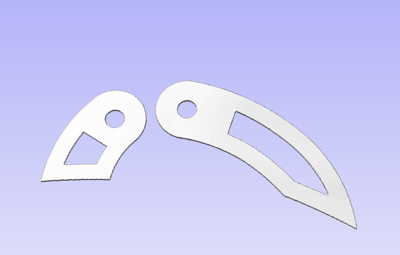 Smoker Hinge Bracket Digital Files DXF & SVG 2 Etsy