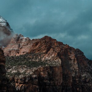 Zion Landscape Print, Photo Print, Printable Art, Landscape Poster, Zion National Park Poster