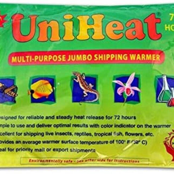 UniHeat 72 Hour Heat Pack for Live plants (ADD-ON ONLY)