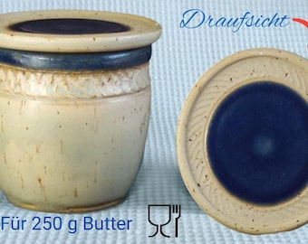 Französische Butterdose, Wasserbutterdose, Butterdose, Weiche Butter, Grand Mere