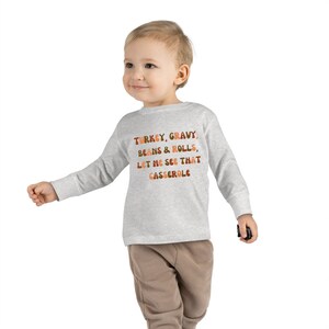 Thanksgiving Toddler Shirt - Lustiges Retro Kinder Shirt - Herbst Natur Kleinkind T-Shirt