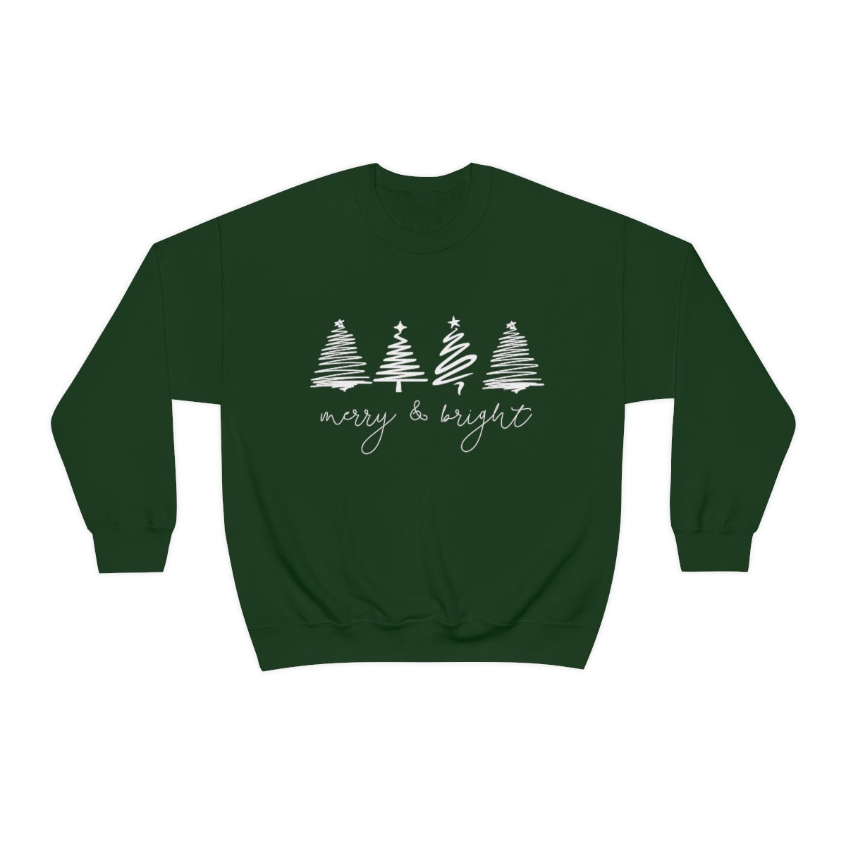 Sweat à Capuche Noël Motifs Sapins - Taille XS Neuf Avec étiquettes PINEHART