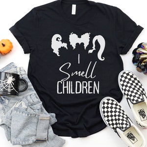 I Smell Children Shirt, Halloween Shirt, Halloween Party Shirt, Halloween Costume, Teacher Shirt, Halloween Witches, Funny Halloween shirt