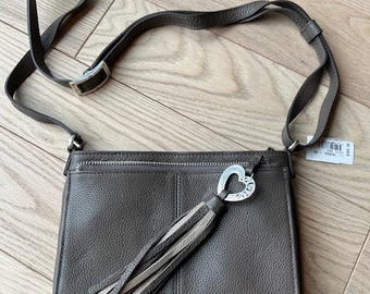 Brighton Barbados City Organizer Purse Chocolate Brown