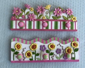 Ganz Floral Jewelry Racks Set of 2