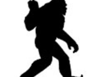 Muñeco de nieve, Yeti, Deca con el dedo medio, calcomanía de vinilo para auto, camión, computadora portátil, pegatina