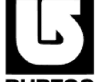 Burton Snowboards Moutain Car Truck, Laptop Vinyl Decal, Sticker