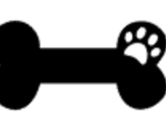 Conjunto de 10 pegatinas de calcomanía de hueso de perro, calcomanía de vinilo, animal doméstico, pegatinas de animales, pegatinas de mascotas