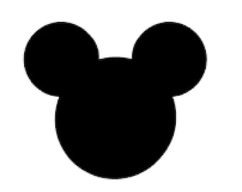 Juego de 8 pegatinas grandes de vinilo de Mickey Mouse para coche, ventana, pared y portátil.