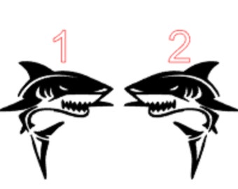 Shark Vinyl Decal