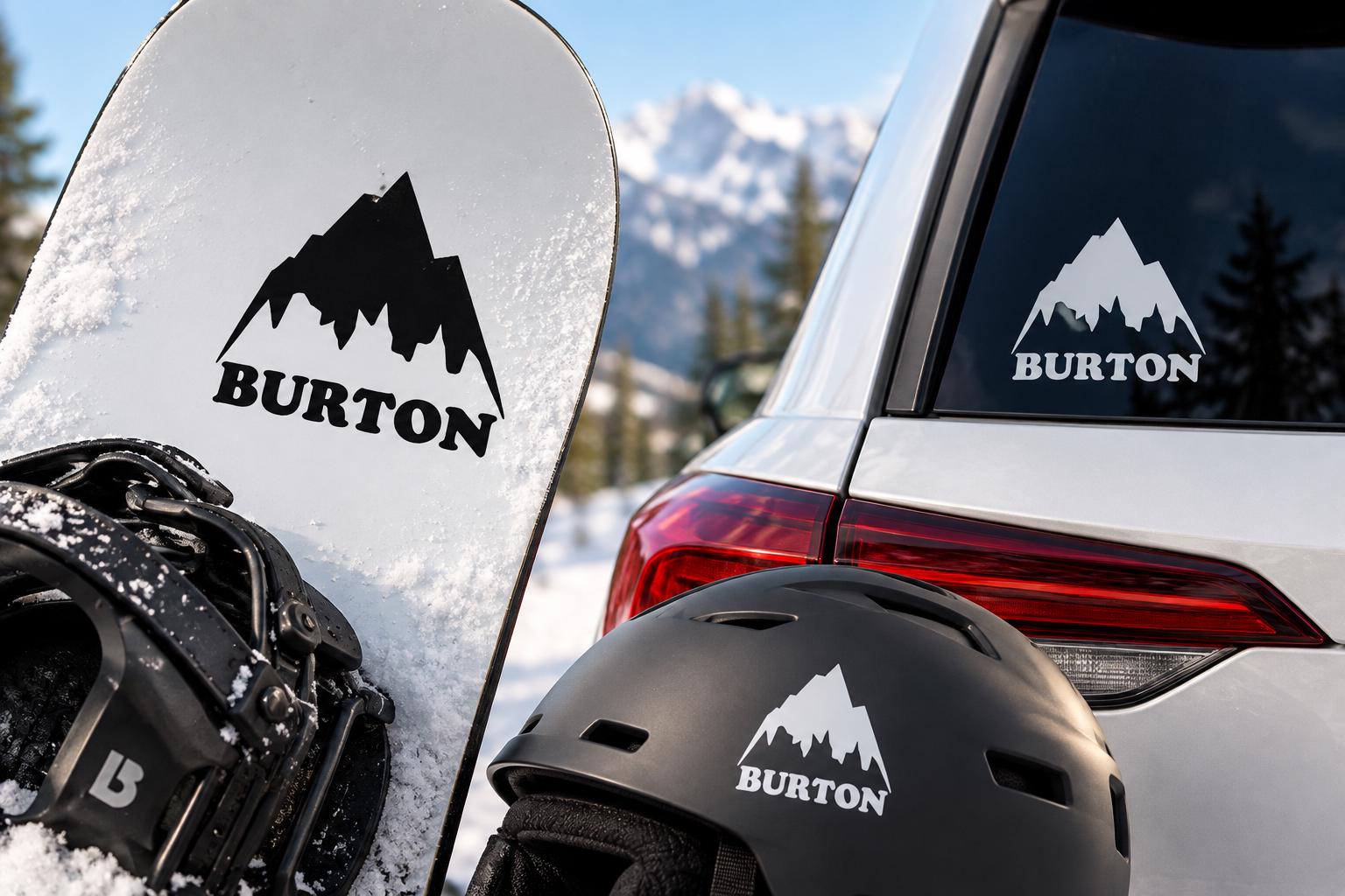 Burton logo sticker - Etsy 日本