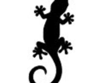 Calcomanía de lagarto, calcomanía de vinilo para computadora portátil, pegatina