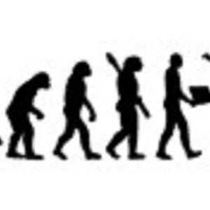 Snowboarding evolution with iPhone sticker