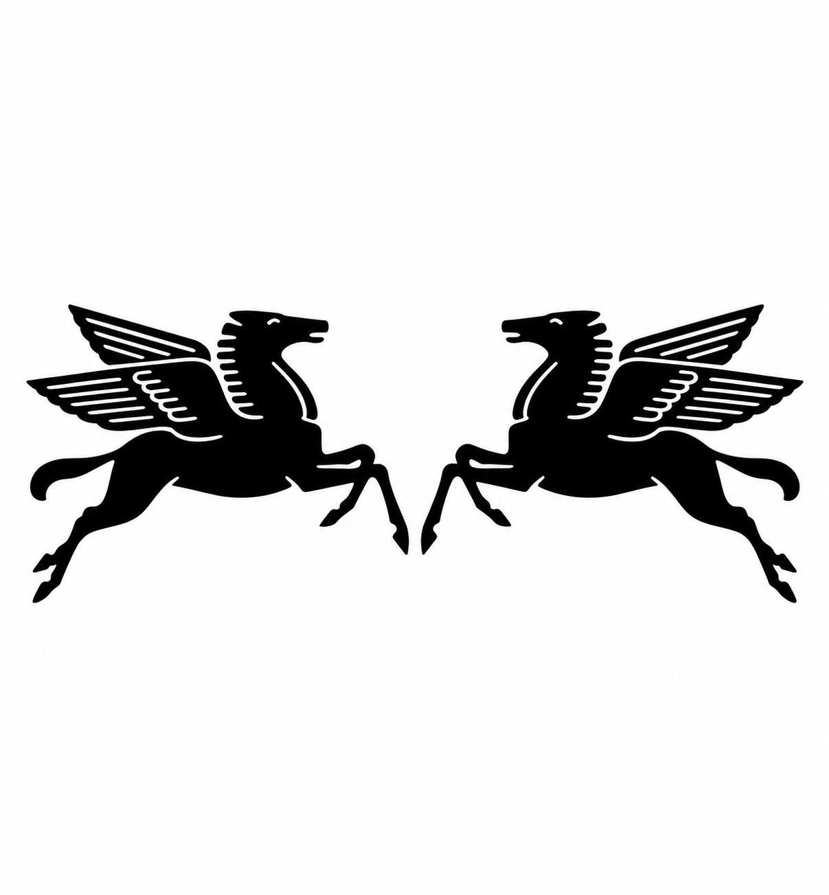 Mobil pegasus sticker - Etsy 日本