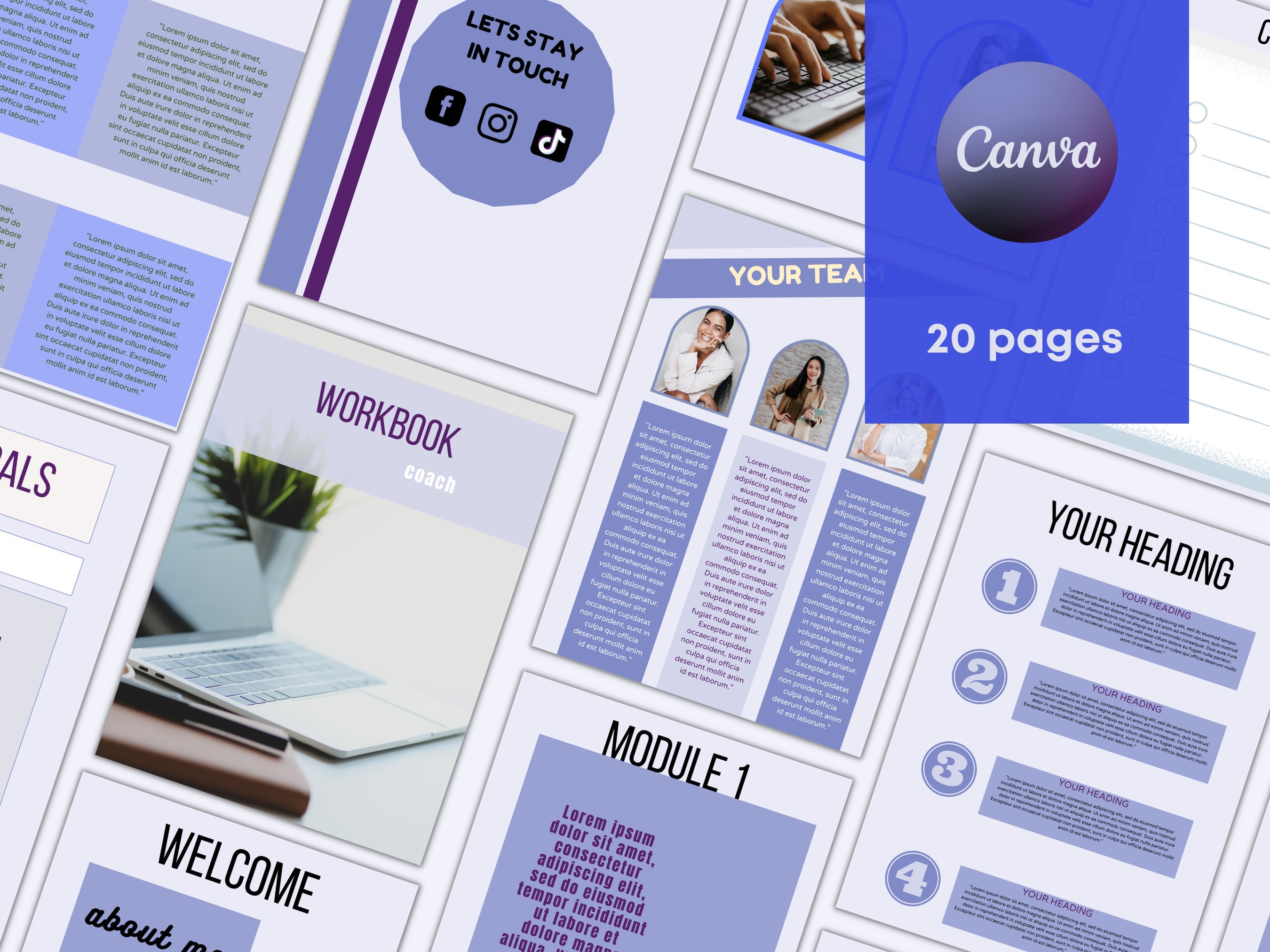 Ebook Template Ebook Template Canva Ebook Ebook Pdf Lead Magnet