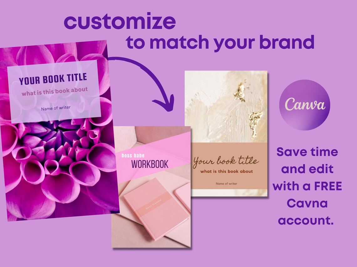 Ebook Template, Ebook Template Canva, Ebook, Lead Template, E