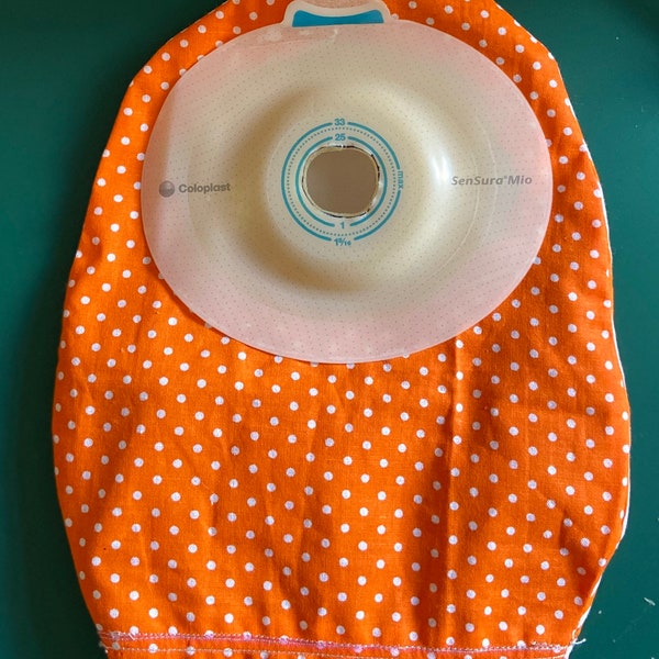 Spots and Stripes Stoma bag cover