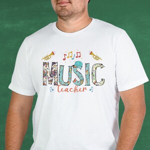 Music Teacher Tshirt, Gift For Music Teacher, Music Teacher Gift, Teacher Gift Shirt, Music Teacher Apparel, Music Lover Tee Music Education