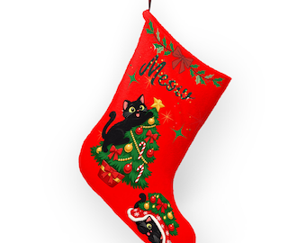 Meow Christmas Stocking