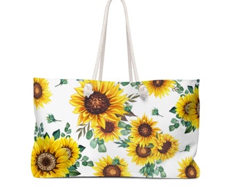 Sunflower Weekender Bag
