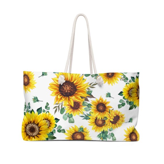 Sunflower Weekender Bag