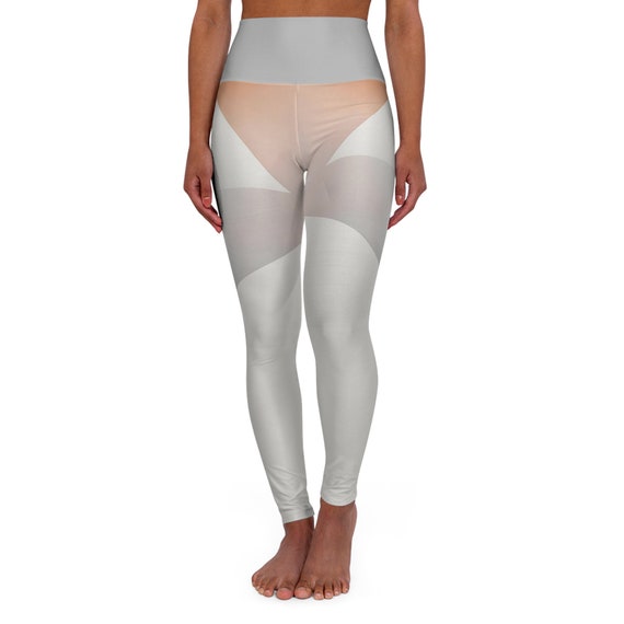Silhouette ~High Waisted Yoga Leggings (AOP)
