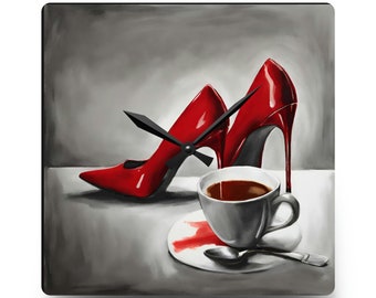 My Red Heels Clock