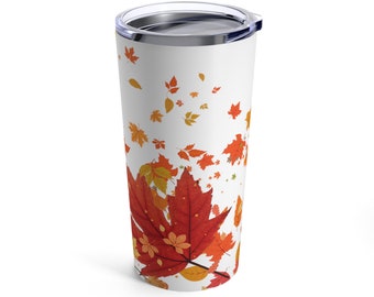 Fall Leaves ~white