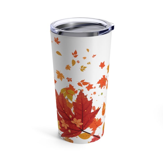 Fall Leaves ~white