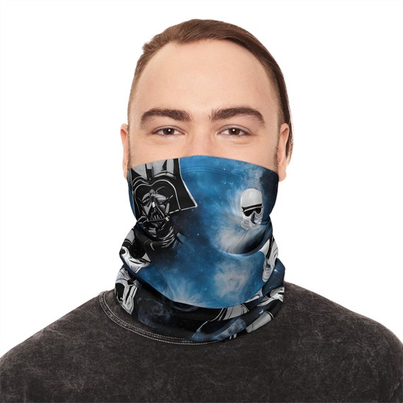 SW Black ~Winter Neck Gaiter With Drawstring