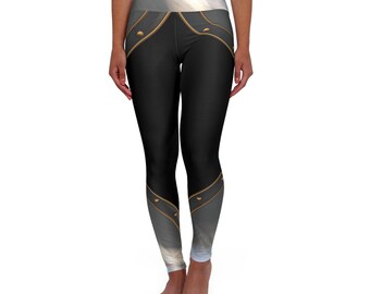 Battle Bound ~High Waisted Yoga Leggings (AOP)