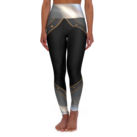Battle Bound ~High Waisted Yoga Leggings (AOP)