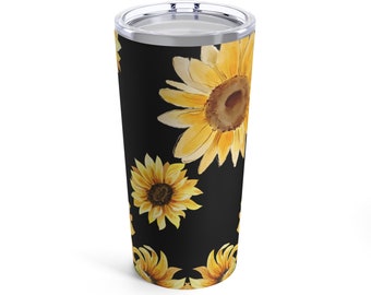 Sunflowers Black