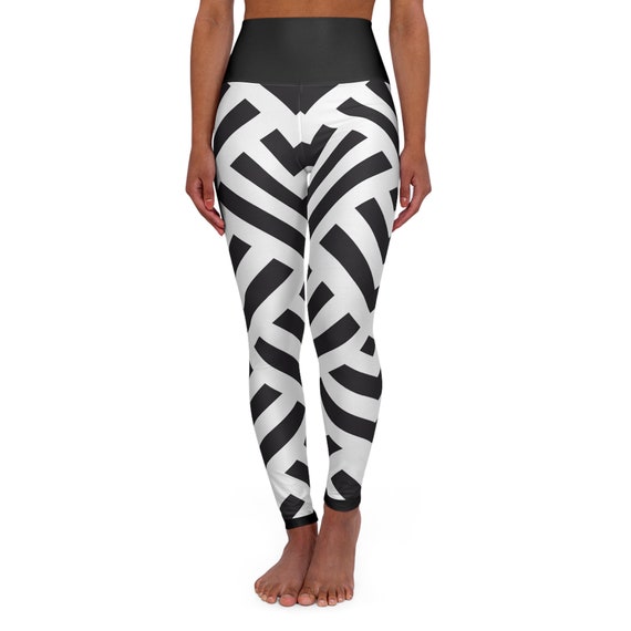 GeoMod ~High Waisted Yoga Leggings (AOP)