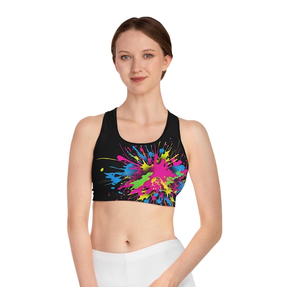 Strong GB- Sports Bra (AOP)