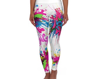 Strong GW- High Waisted Yoga Leggings (AOP)