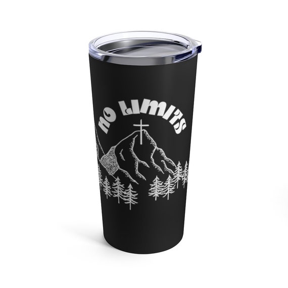 No Limits Black Tumbler 20oz