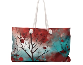 Blood Red Nature ~Weekender Bag