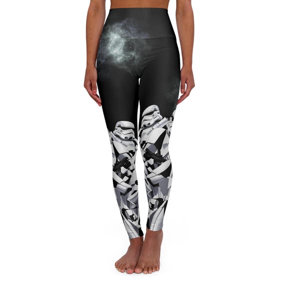 The Sorm -High Waisted Yoga Leggings (AOP)
